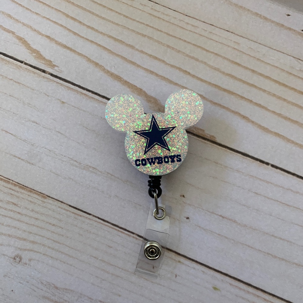 Dallas cowboys badge reel
